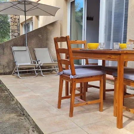 Apartmán Agreable F2 Avec Clim & Wifi Dans Piscine A Pied